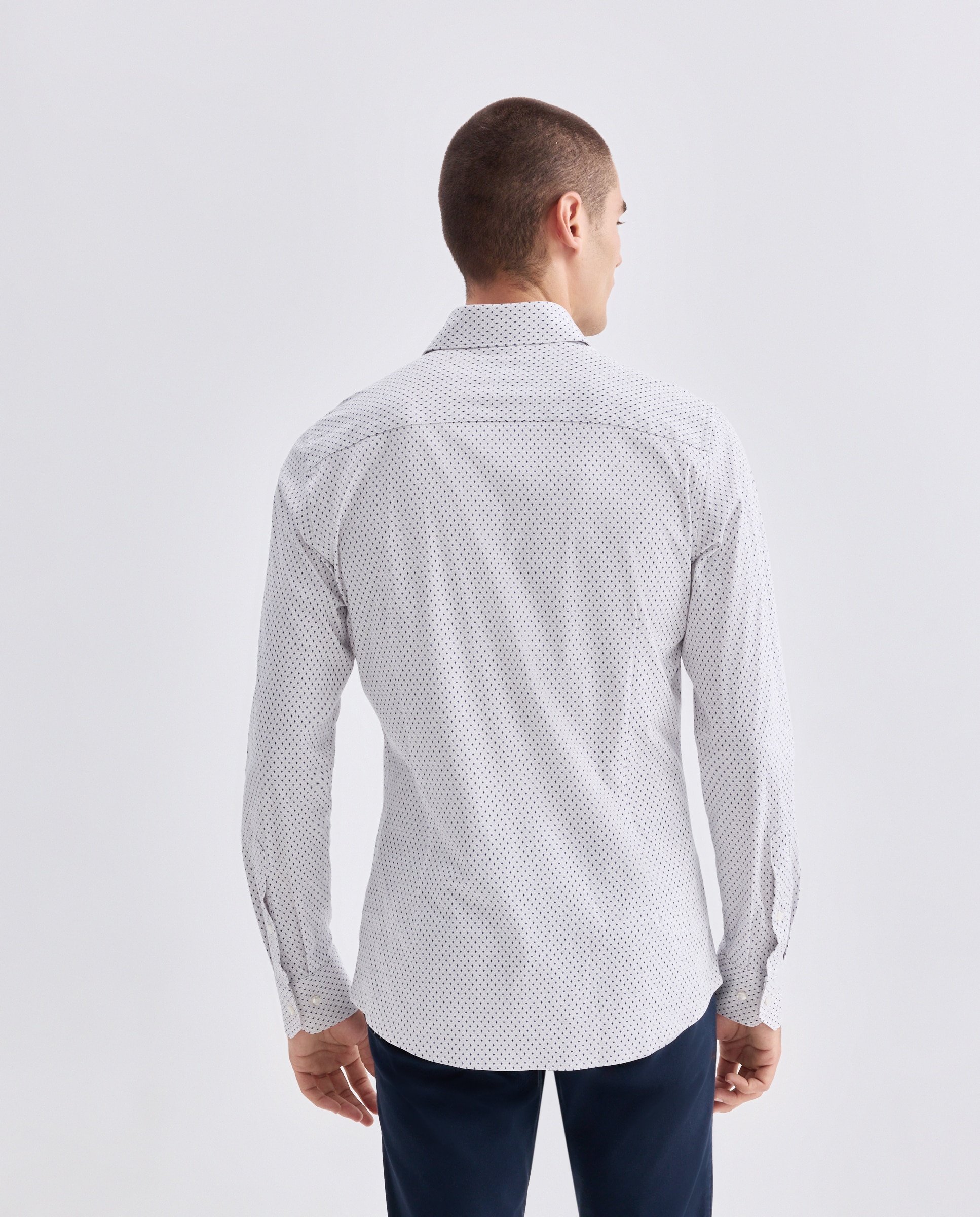 Camisa Casual Cinzento-claro-3
