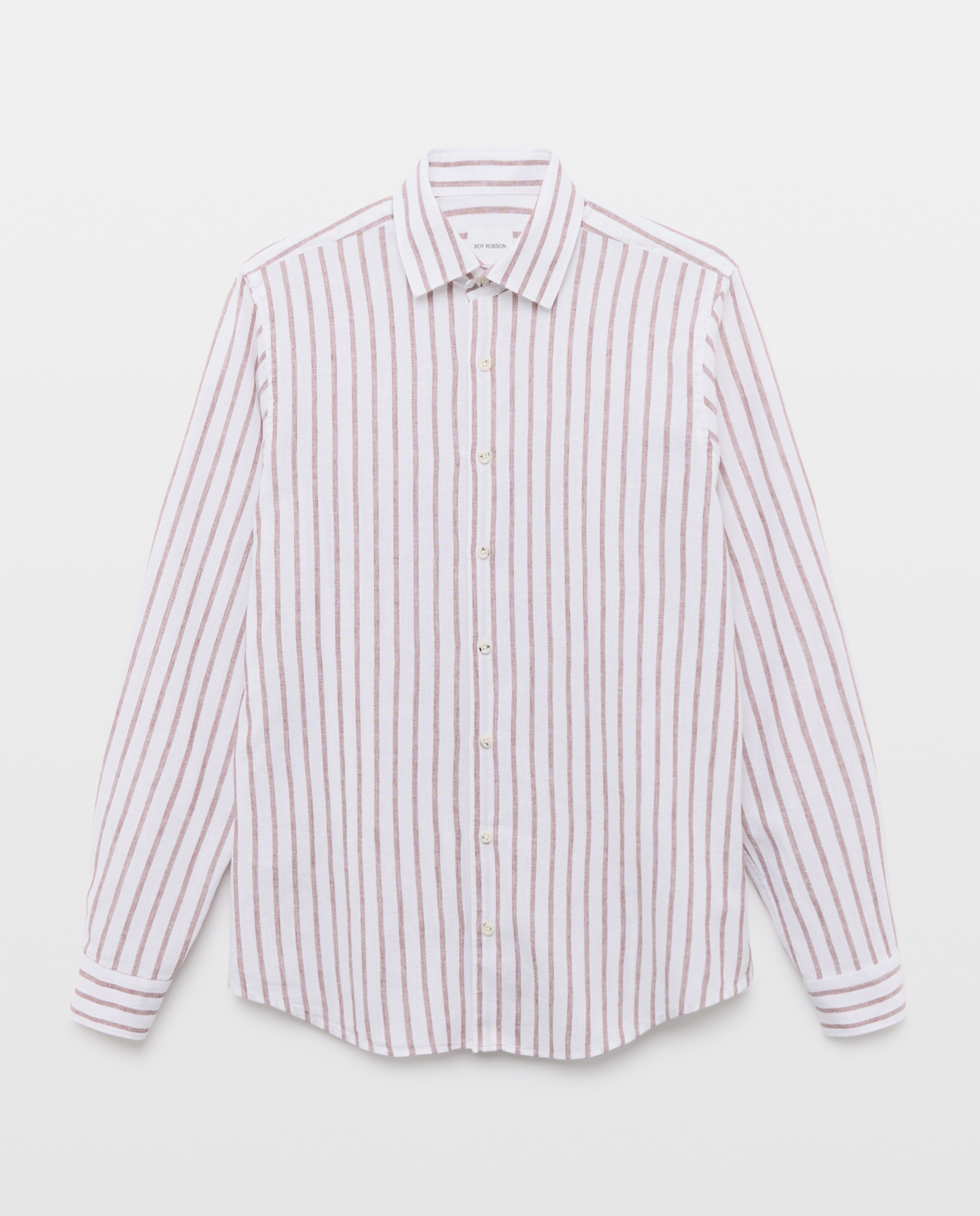 Camisa Casual Grená-4