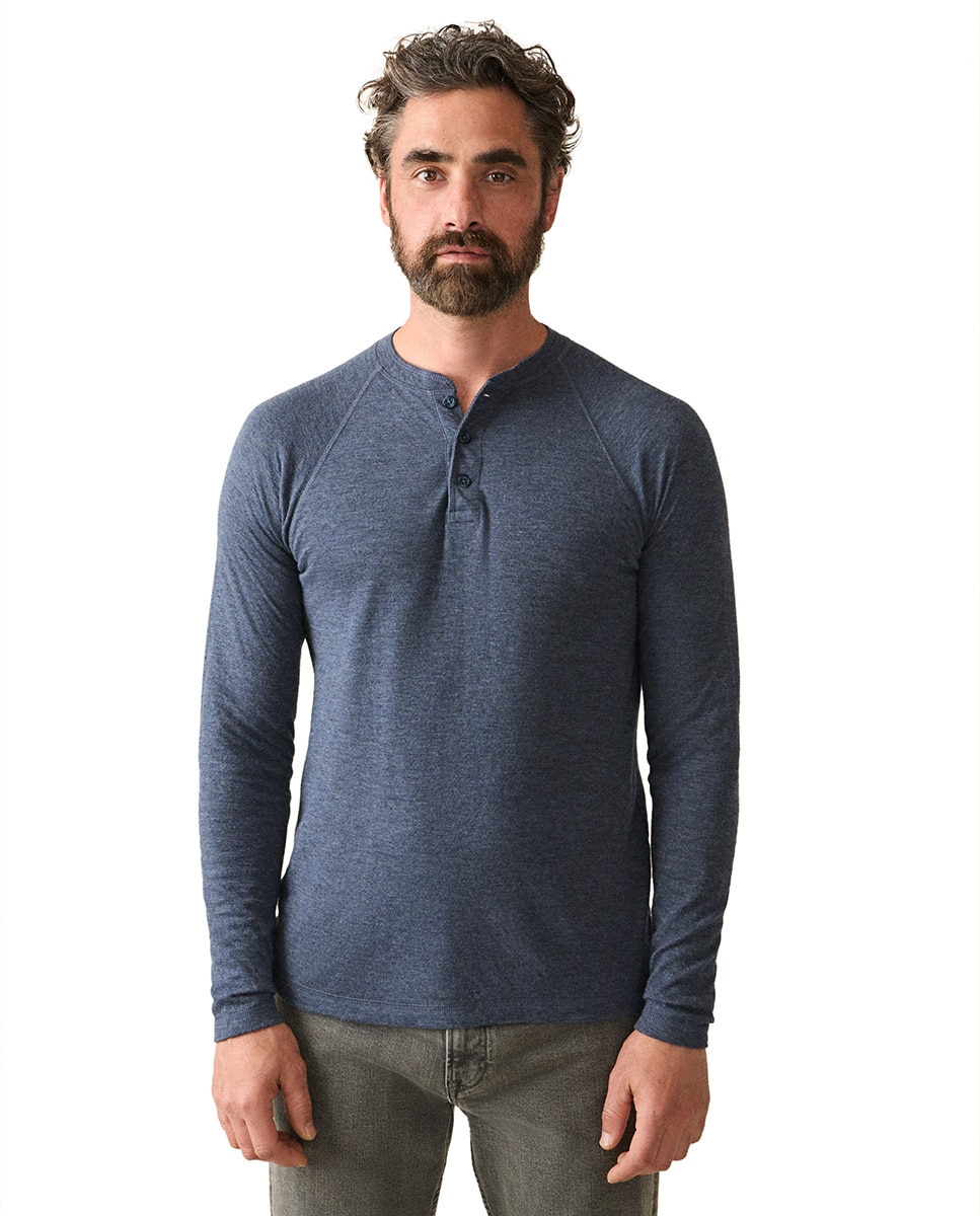 Imagem 0 de Camisola Henley com Manga Comprida