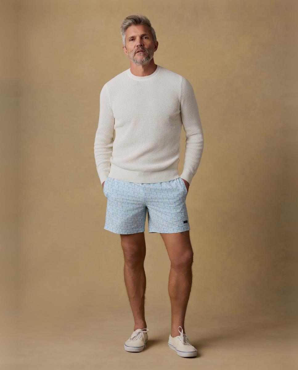 Imagem 0 de Camisola de Malha Lisa com Decote Redondo