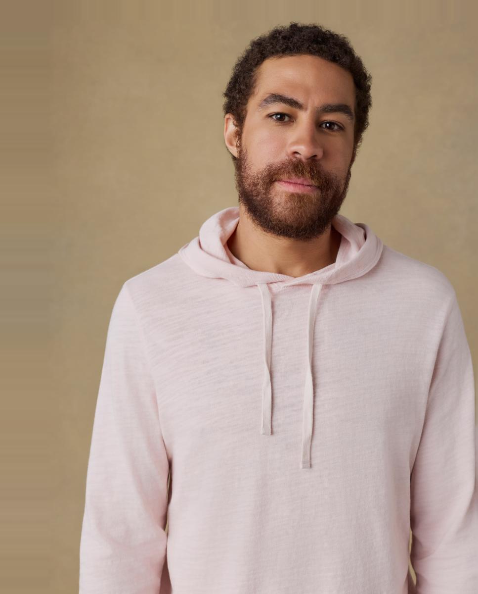 Sweatshirt Lisa com Capuz Rosa-2