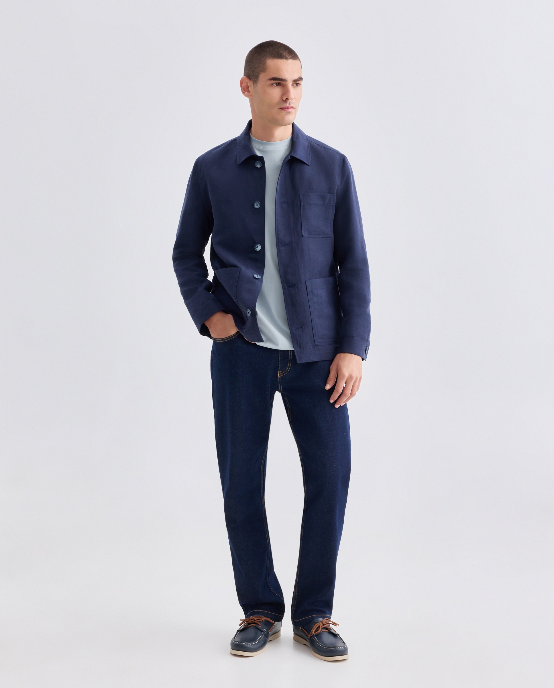 Blazer Desportivo Azul-2