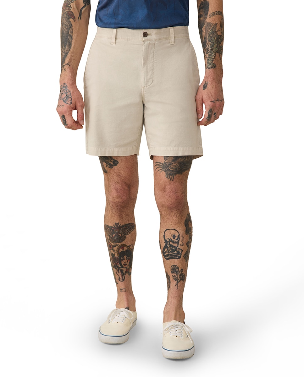 Imagen 0 de Bermuda de hombre de algodón Camel