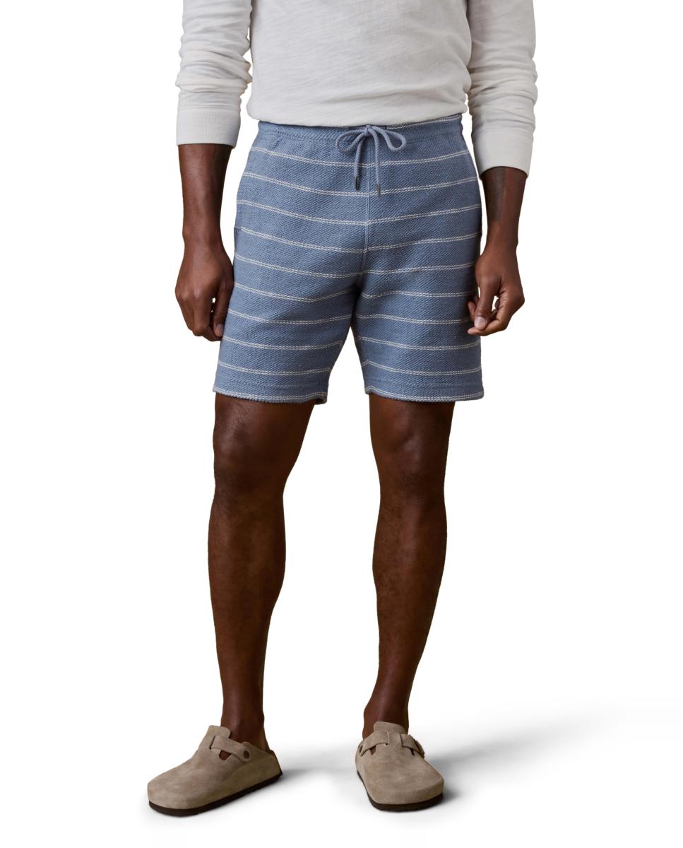 Bermudas Chino Estampadas com Cordão Cinzento-2