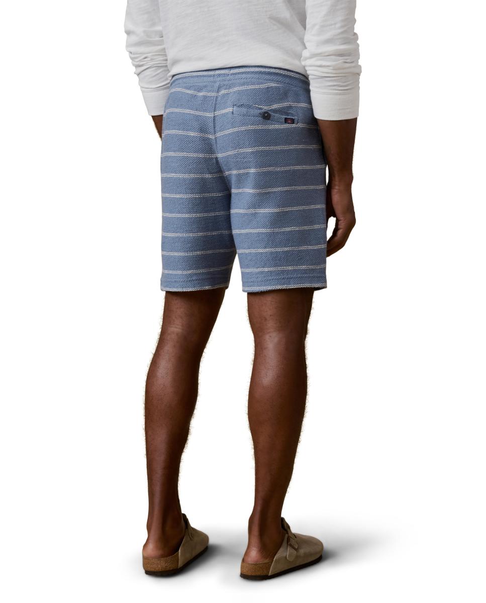 Bermudas Chino Estampadas com Cordão Cinzento-3