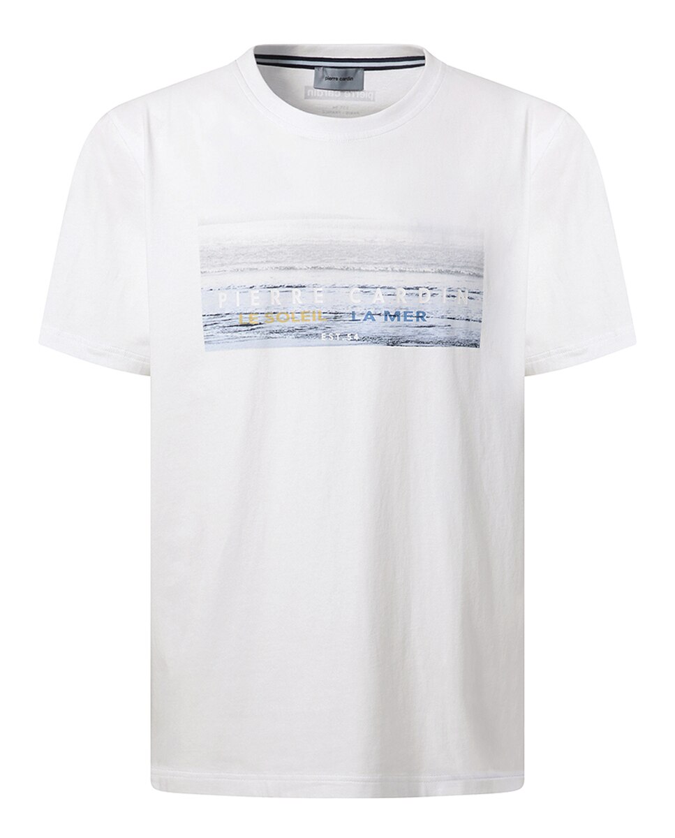 T-shirt Regular Fit com Estampado La Mer - Branco Branco-6