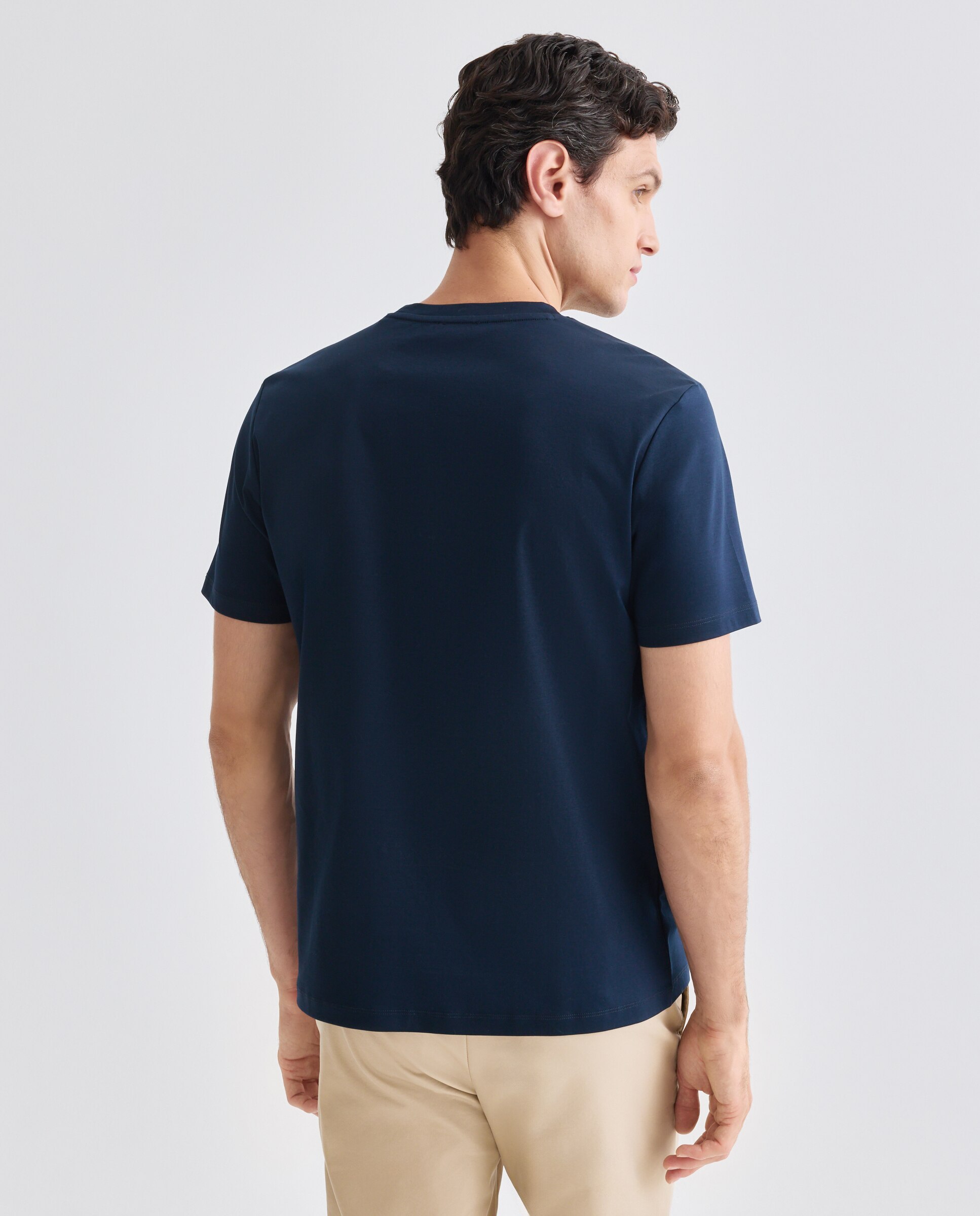T-shirt Desportiva Azul-marinho-2