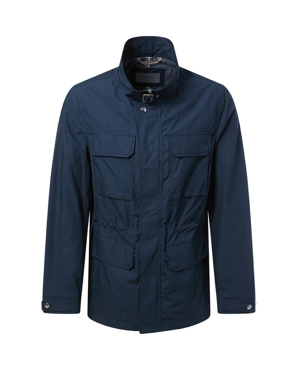 Imagem 0 de Fieldjacket em Cotton Regular Fit - Azul-Marinho