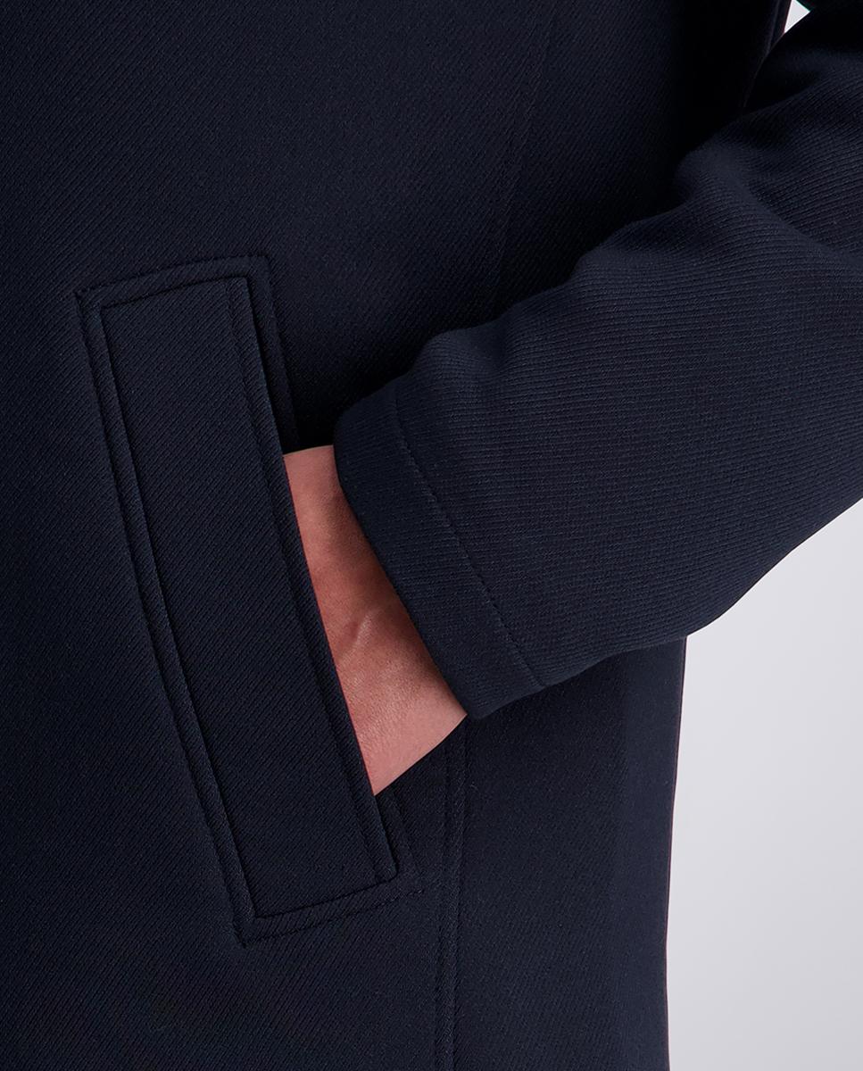 Sobretudo Técnico com Gola Desmontável - Preto Preto-4