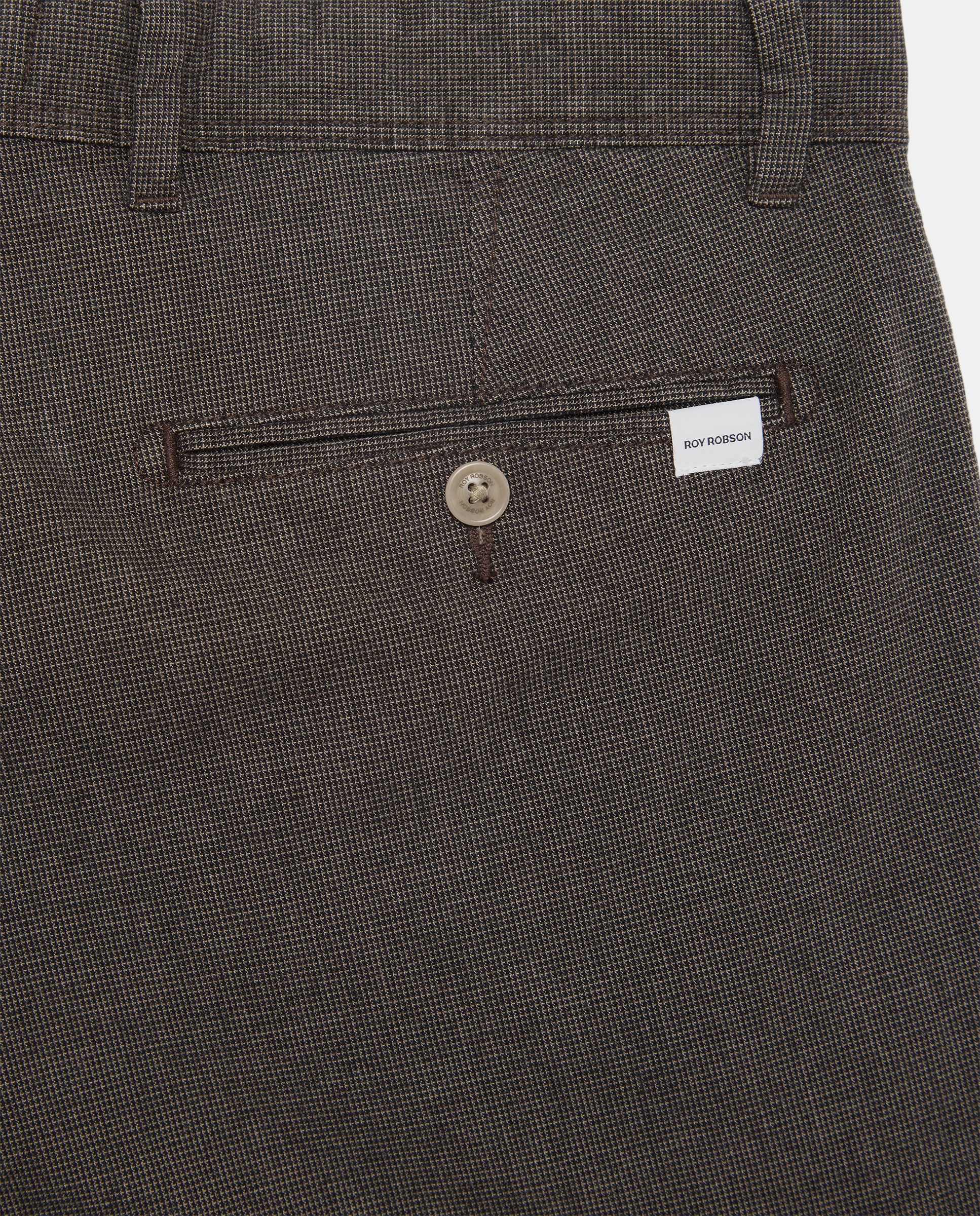 Pantalón para hombre versátil y elegante - Roy Robson - Marrón oscuro Marrón oscuro-2