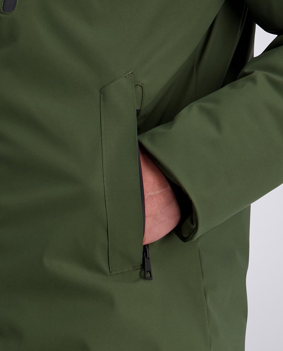 Parka Comprida Técnica Futureflex Verde-escuro-4