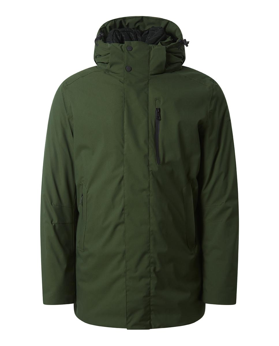 Parka Comprida Técnica Futureflex Verde-escuro-5