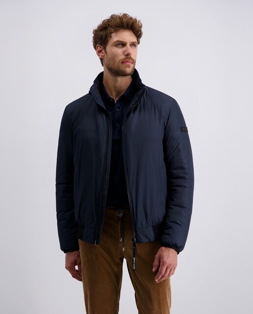 Imagen 0 de Cazadora bomber acolchada de hombre azul marino Modern fit