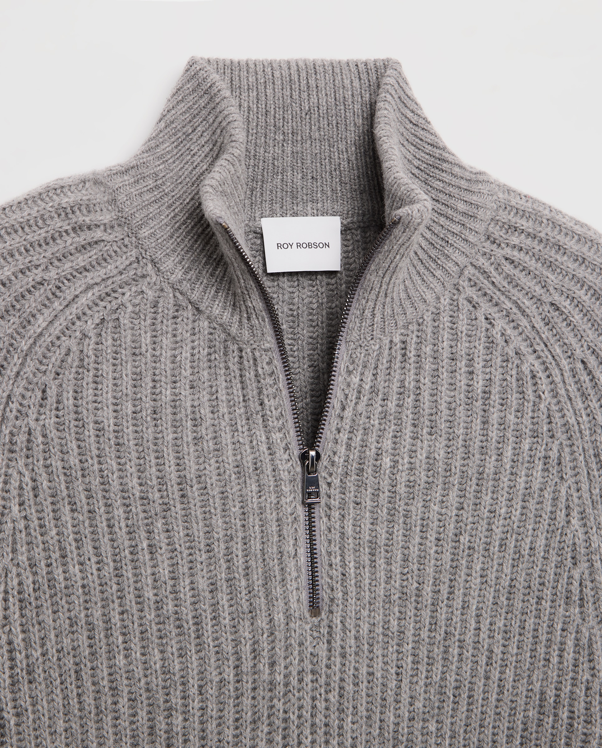 Imagen 5 de Punto para hombre con estilo moderno - Roy Robson - Gris Gris