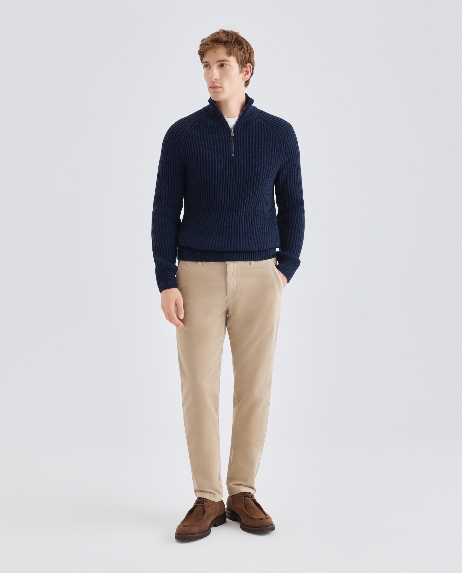 Imagen 2 de Punto para hombre con estilo moderno - Roy Robson - Azul oscuro Azul oscuro