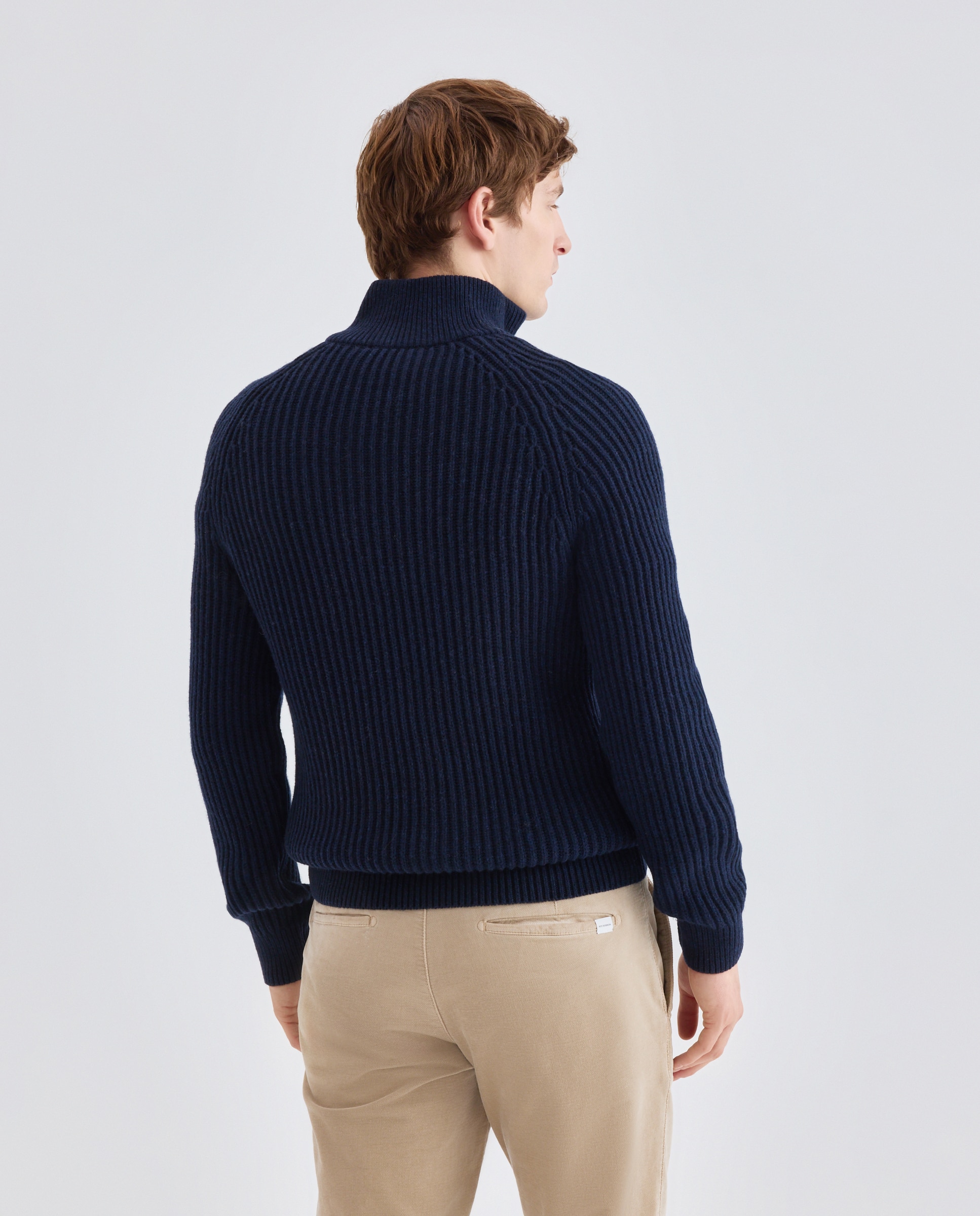 Imagen 3 de Punto para hombre con estilo moderno - Roy Robson - Azul oscuro Azul oscuro