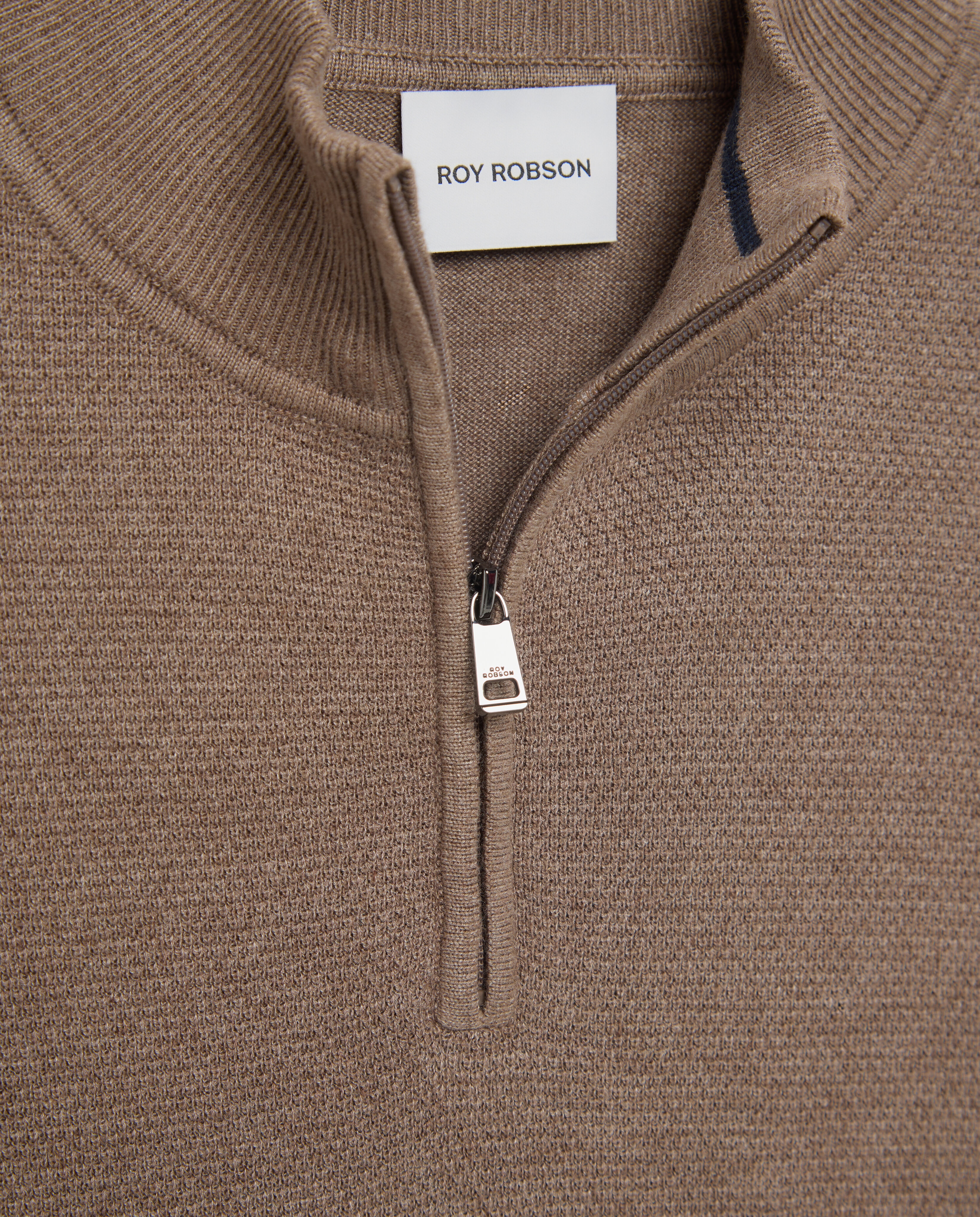 Imagen 2 de Punto para hombre con estilo moderno - Roy Robson - Marrón Marrón