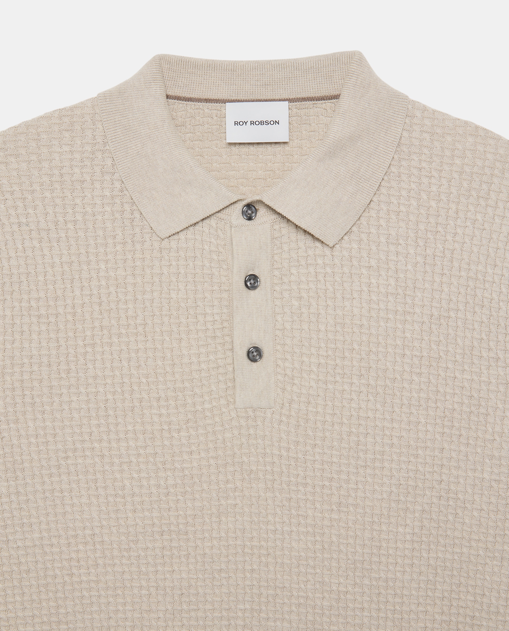 Imagen 2 de Punto para hombre con estilo moderno - Roy Robson - Marrón claro Marrón claro