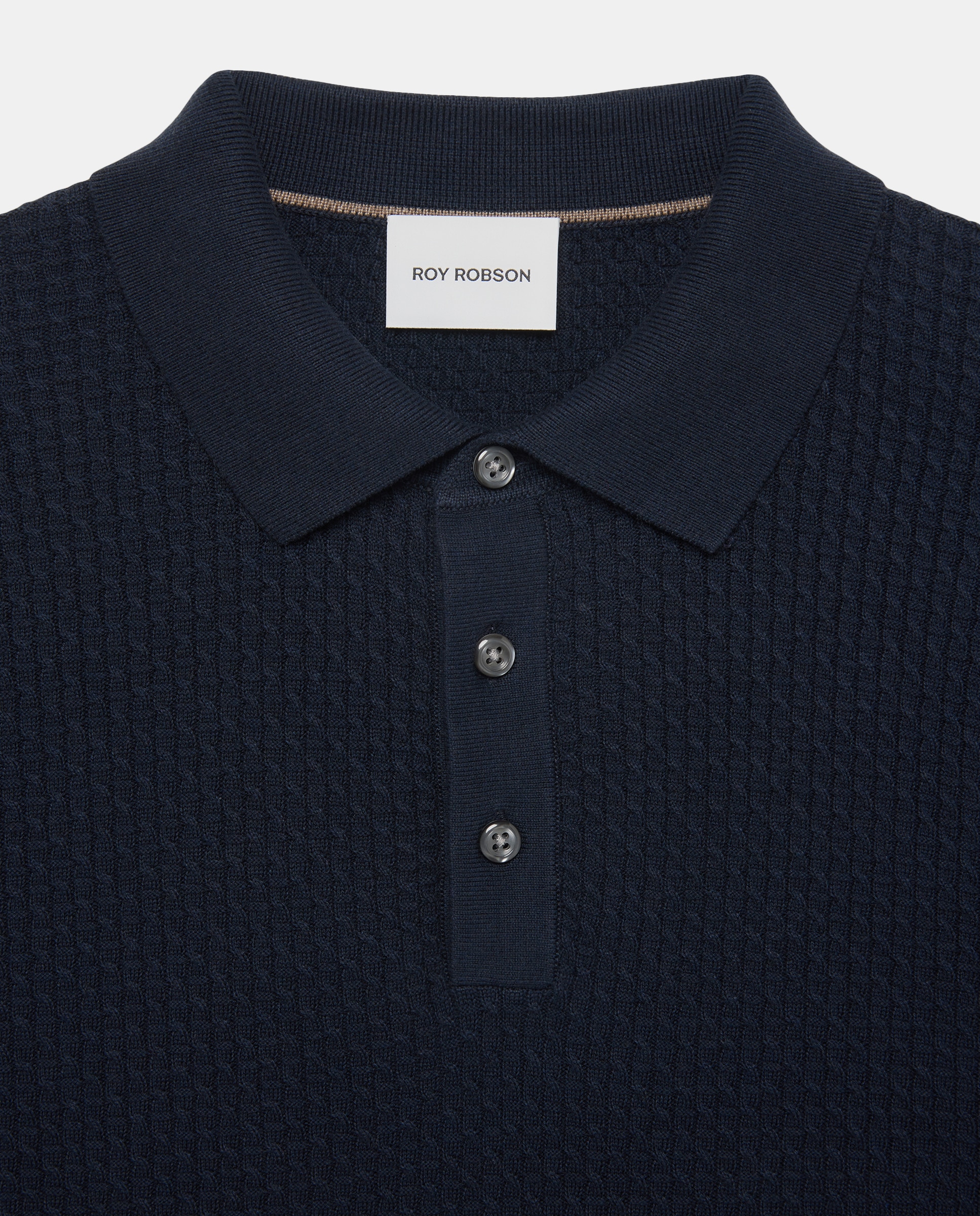 Imagen 2 de Punto para hombre con estilo moderno - Roy Robson - Azul oscuro Azul oscuro
