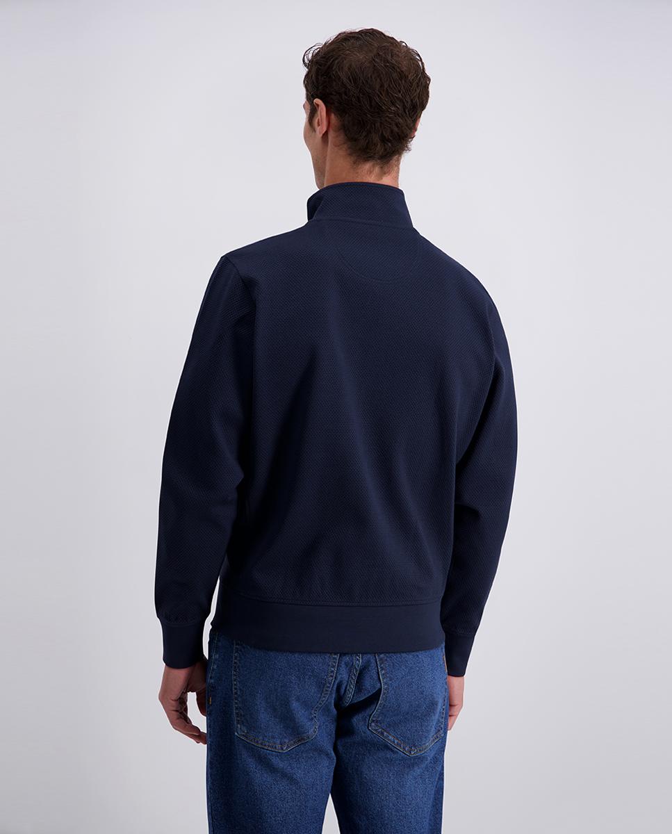 Cárdigan de hombre modern fit sudadera técnico - Pierre Cardin - Azul marino Azul marino-2