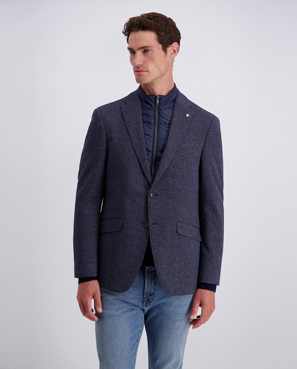 Imagem 0 de Blazer de Jersey Modern Fit com Colete Acolchoado Incorporado