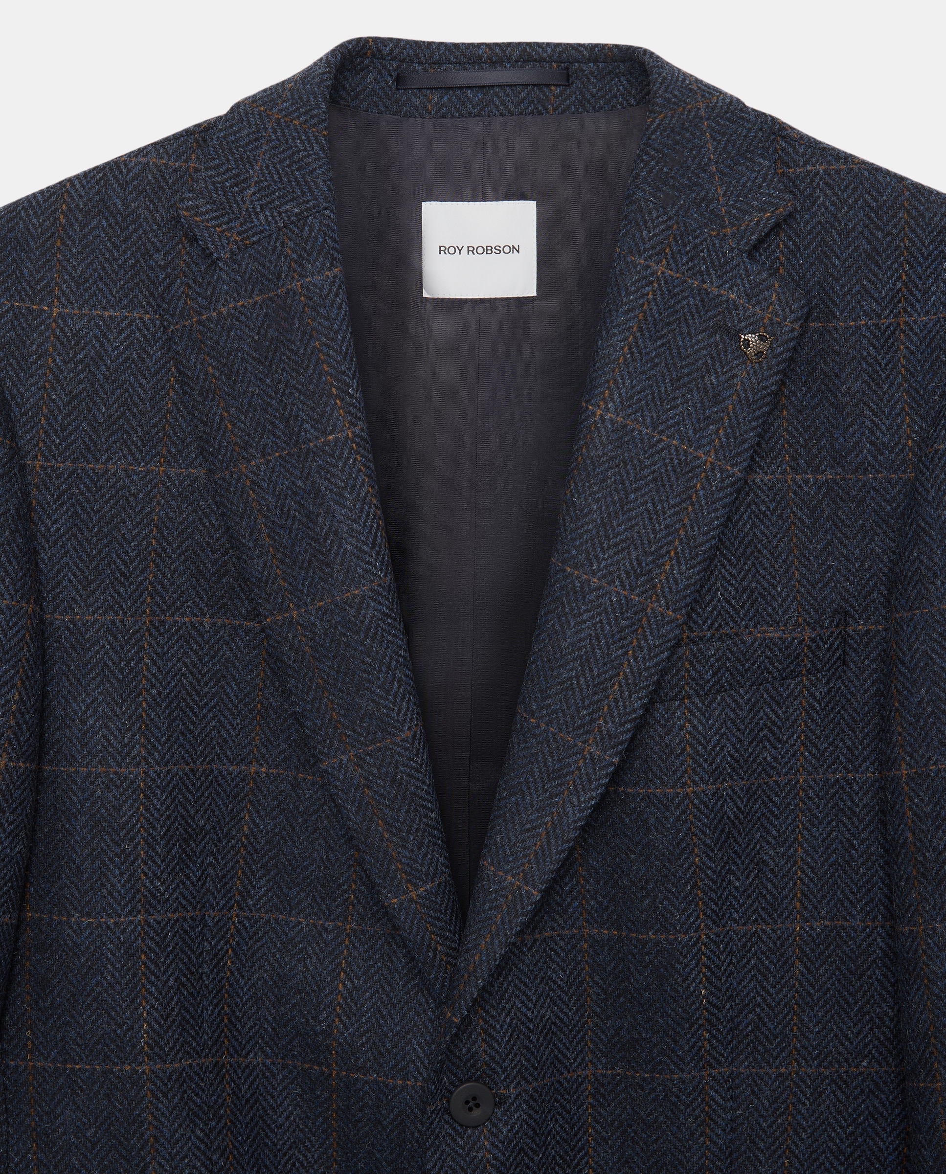 Blazer Masculino Elegante e Moderno Azul-escuro-2