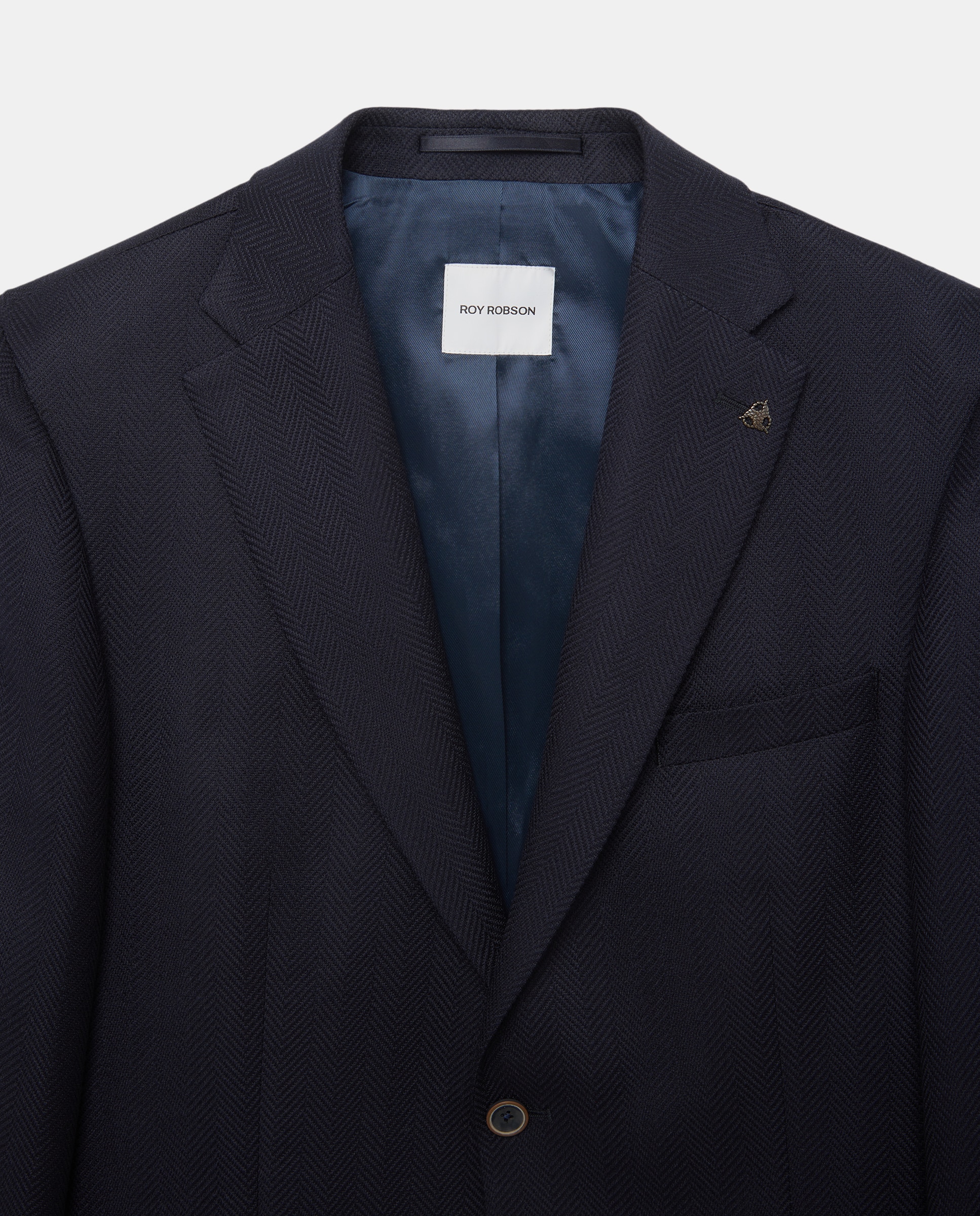 Blazer Masculino Elegante e Moderno Azul-escuro-2