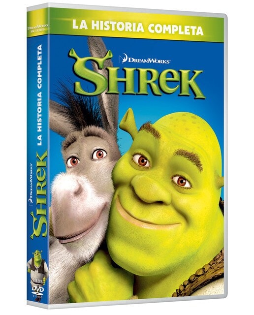 Shrek: Películas 1-4 (DVD)