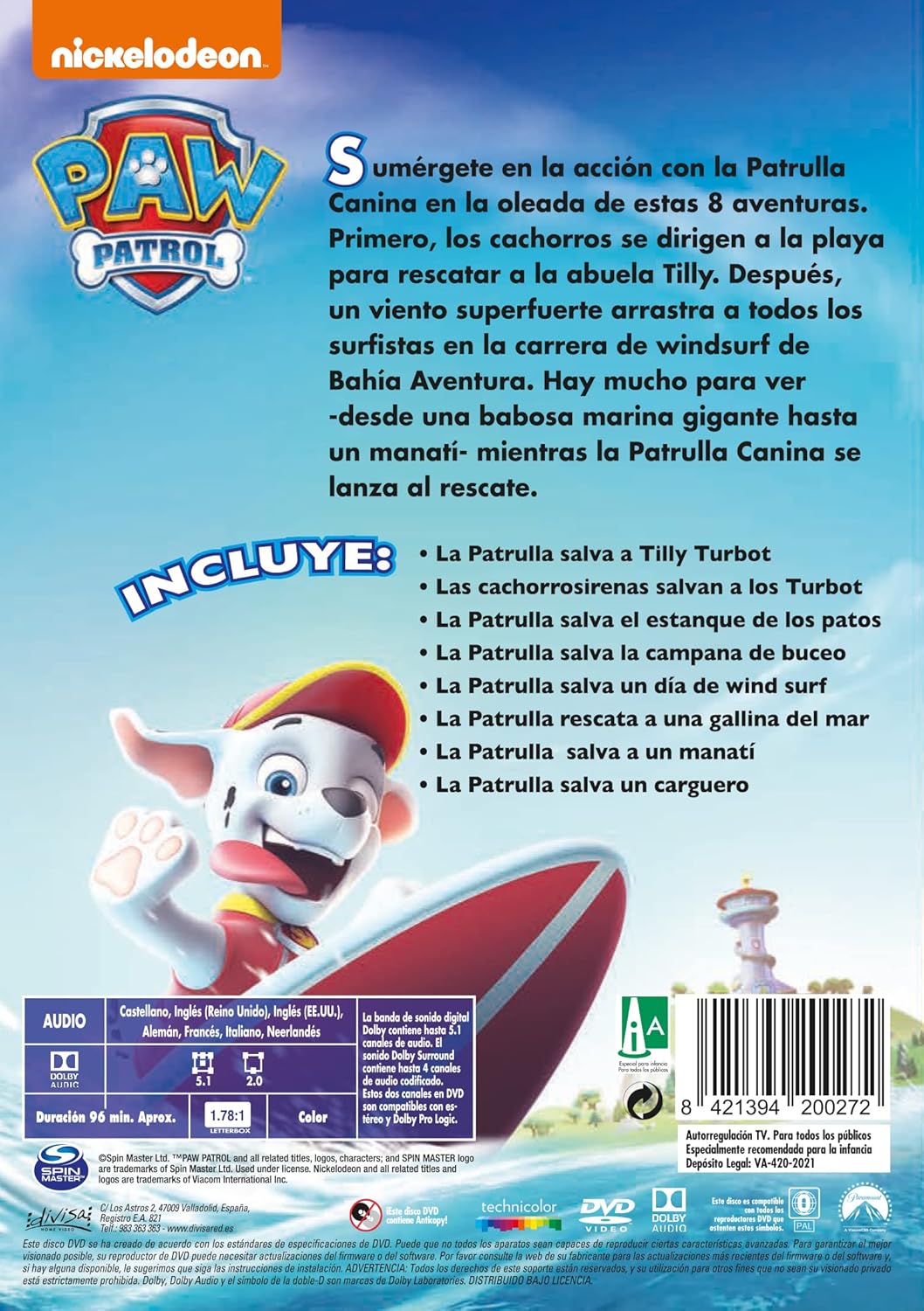 Paw Patrol 26: Patrulla al Rescate (DVD) 2