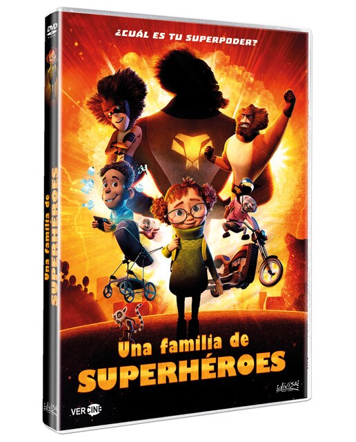 Una familia de superhéroes (DVD) 1