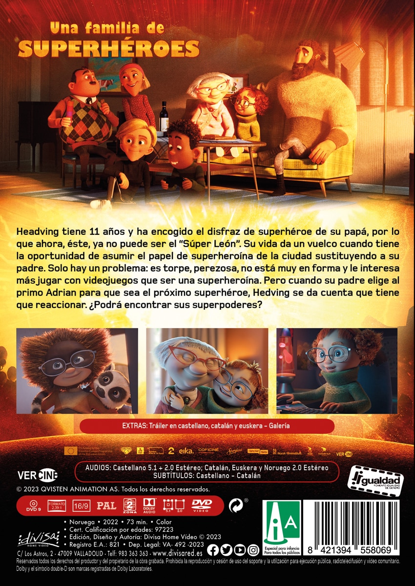 Una familia de superhéroes (DVD) 2