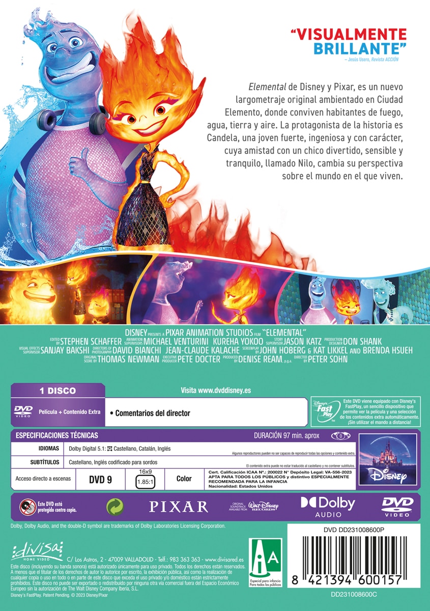 Elemental (DVD) 2