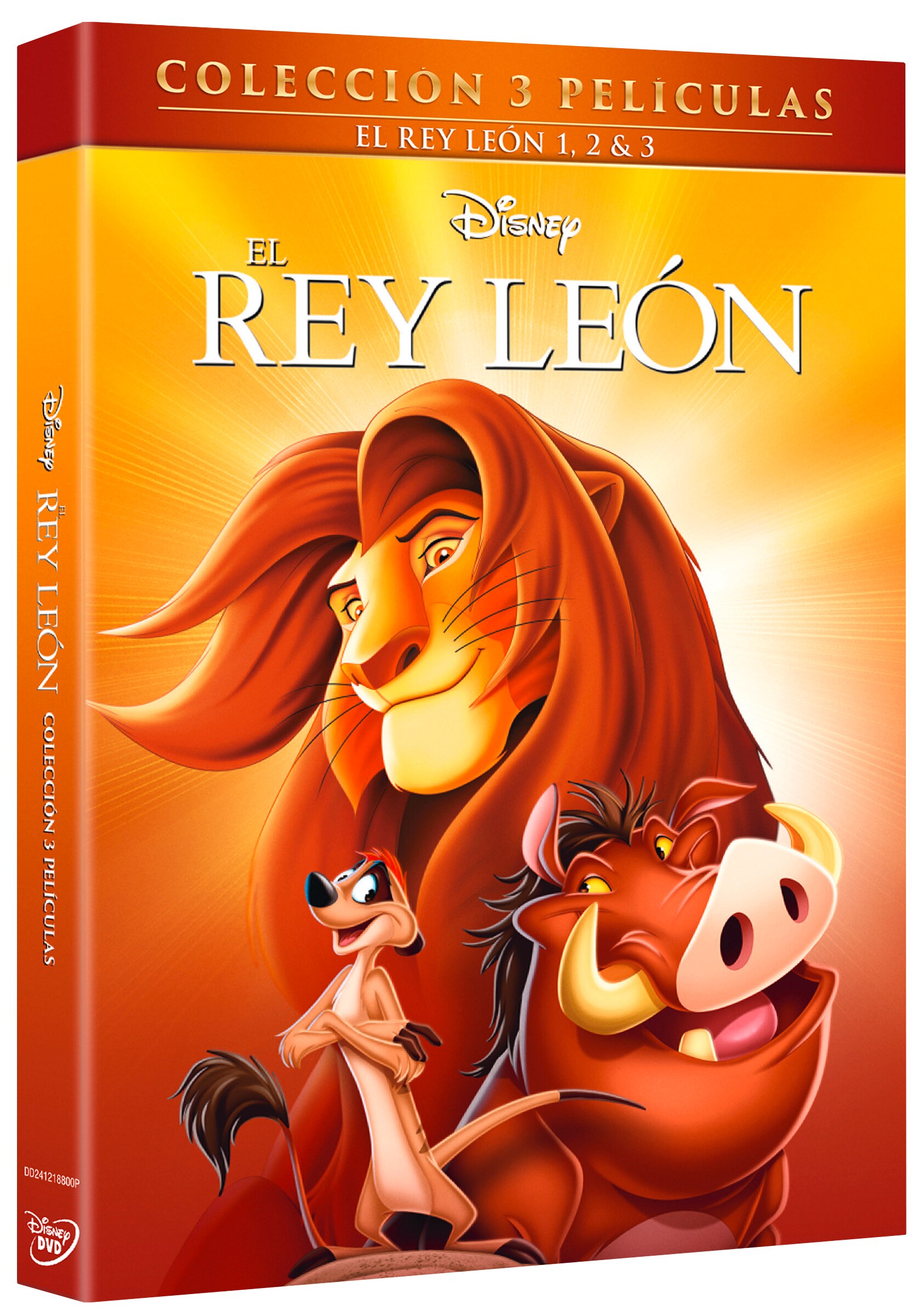 Imagen 0 de El rey león: Colección 3 películas (DVD)