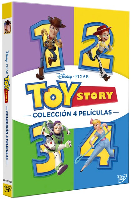 Toy story: Colección 4 películas (DVD)