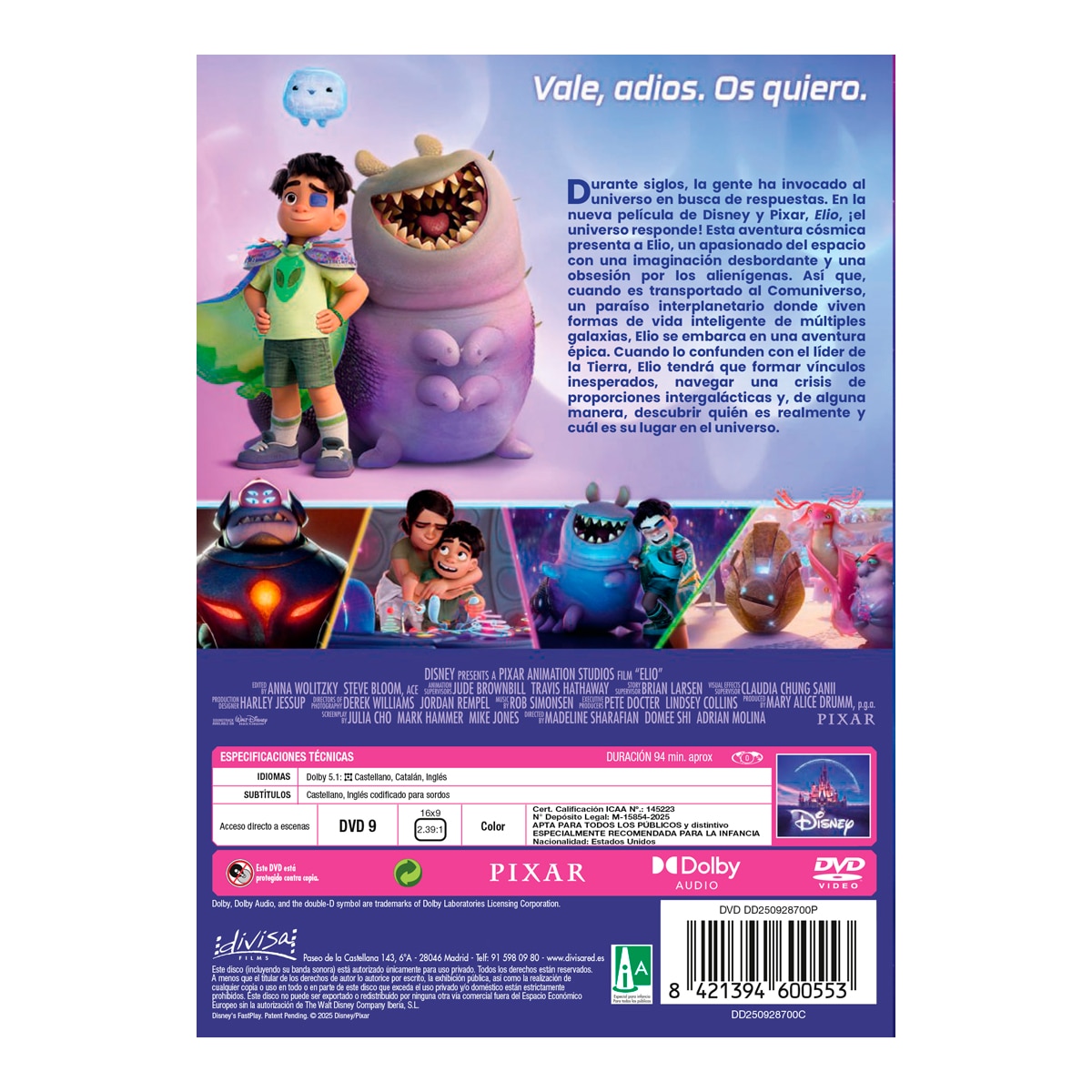 Elio (DVD) 2