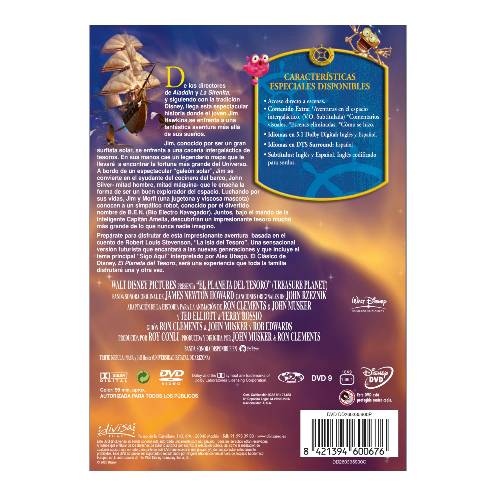 El planeta del tesoro (DVD) 2