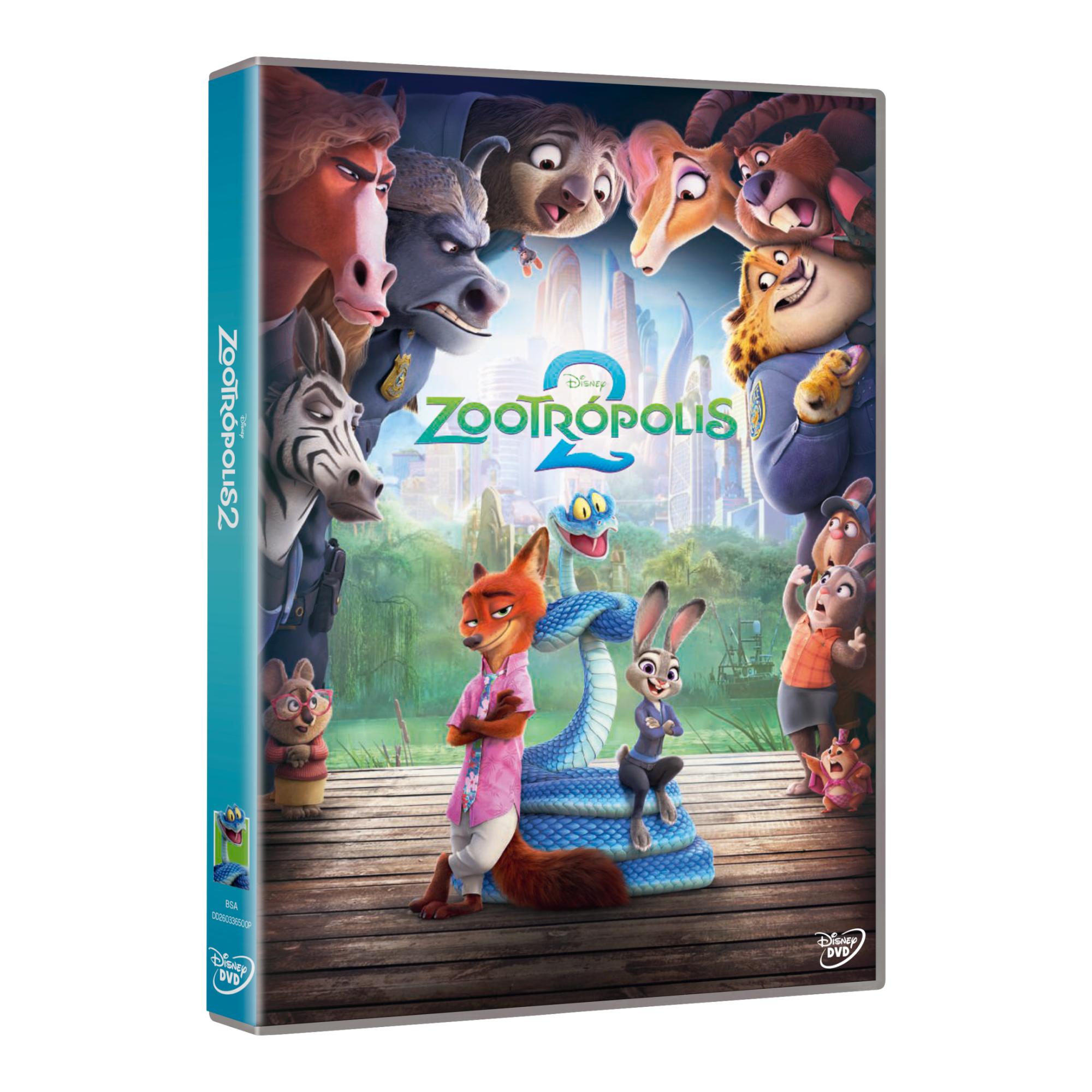 Imagen 0 de Zootrópolis 2 (DVD)