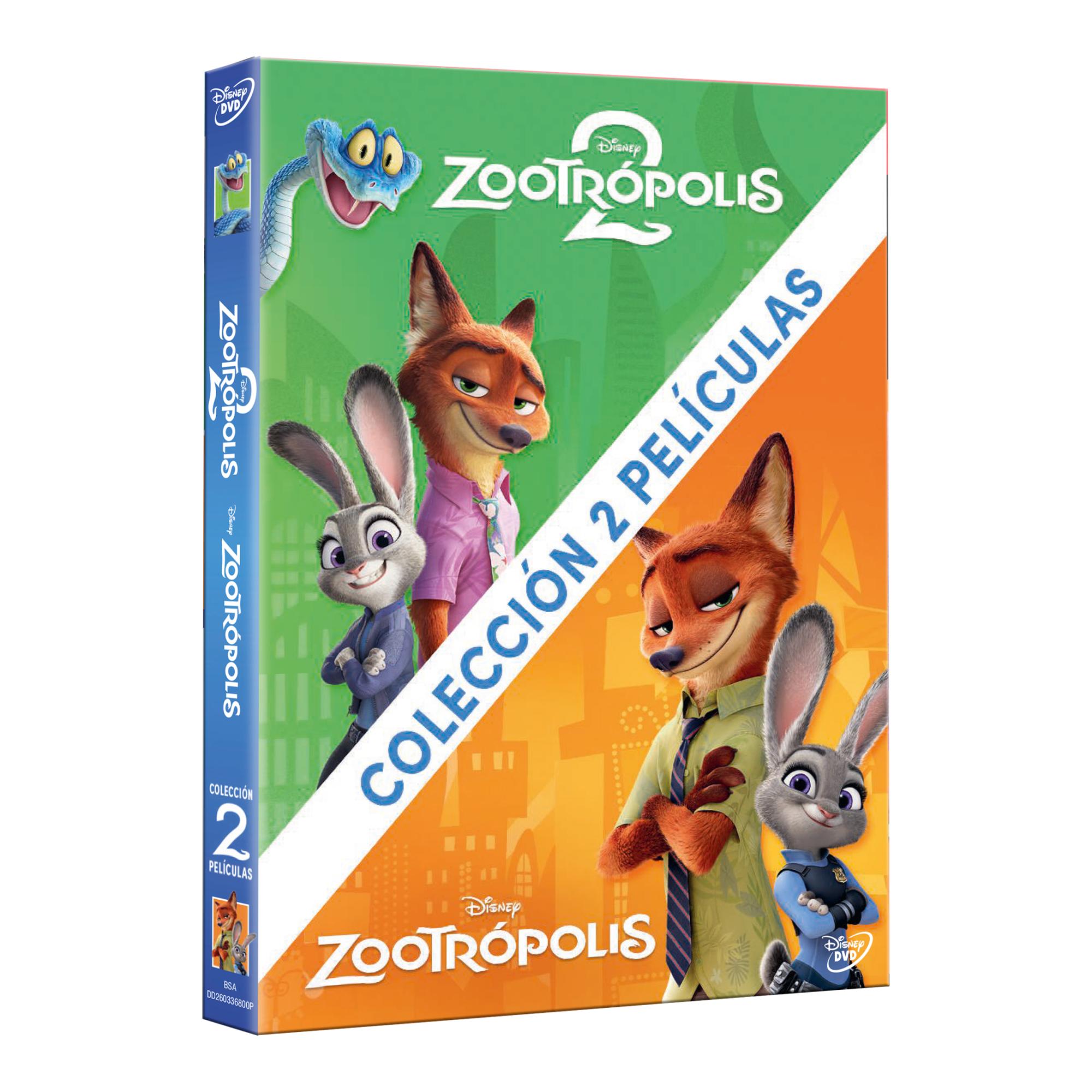 Imagen 0 de Zootrópolis: Colección 2 películas (DVD)