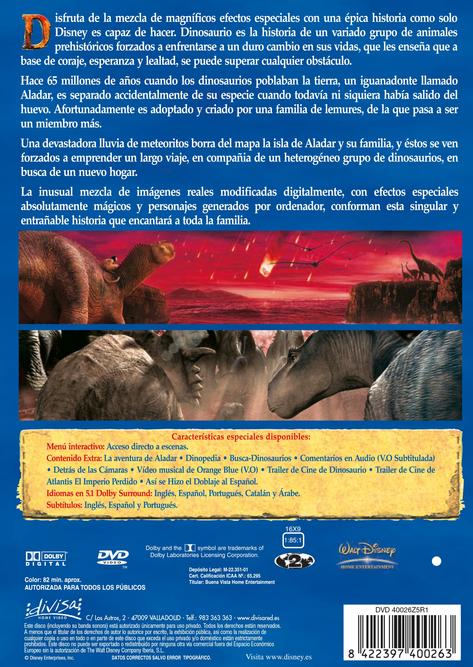 Dinosaurio (DVD) 2