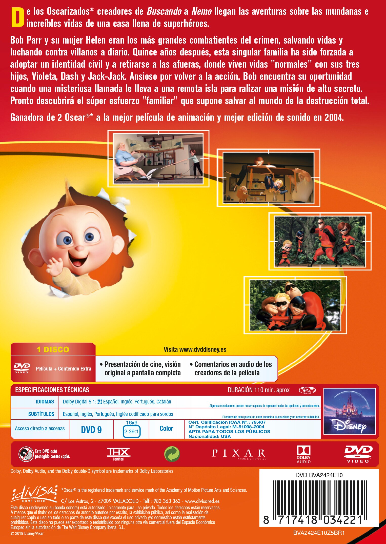 Los increíbles (DVD) 2