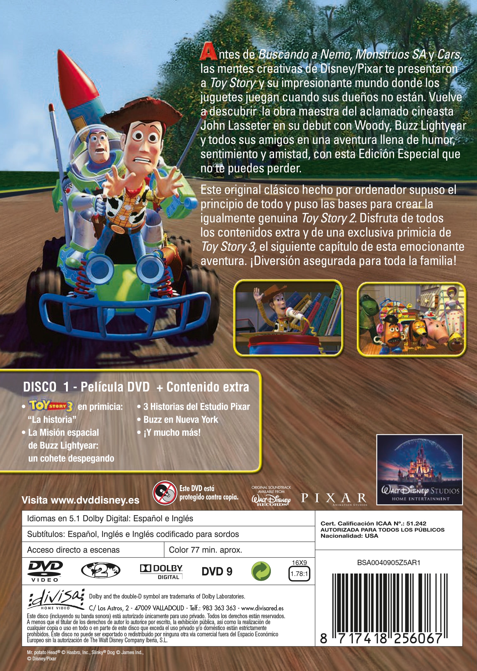 Toy Story. Edición Especial (DVD) 2