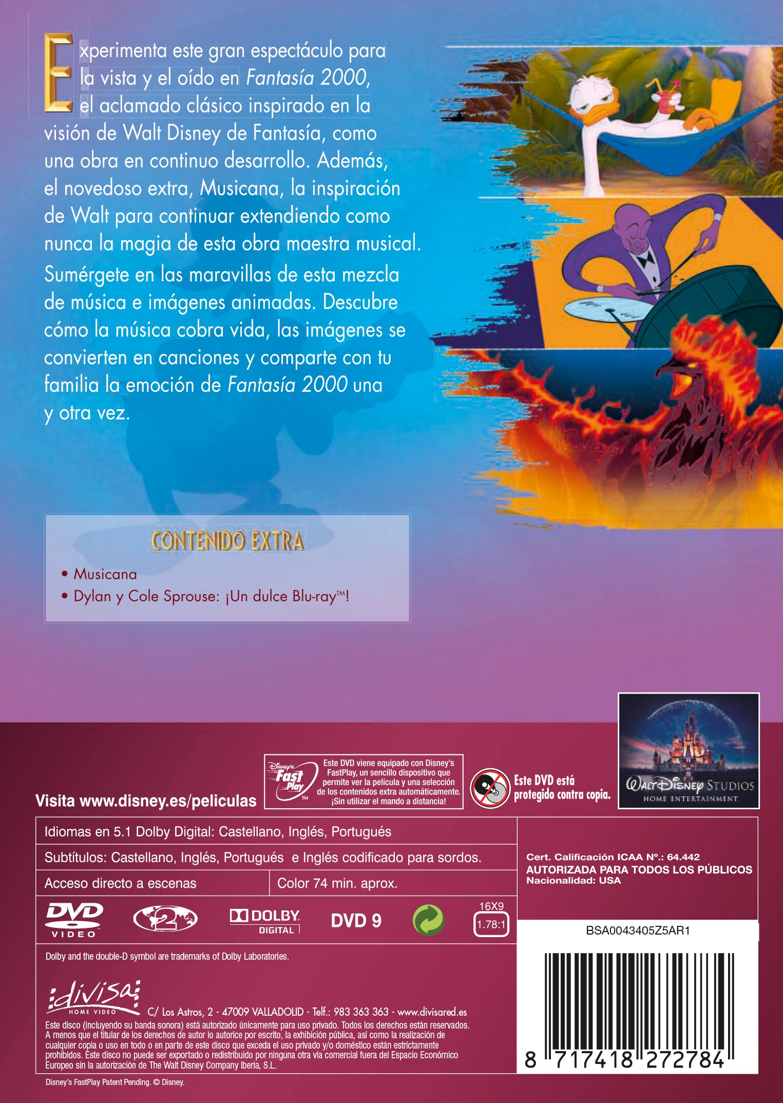 Fantasía 2000. Edición Especial (DVD) 2