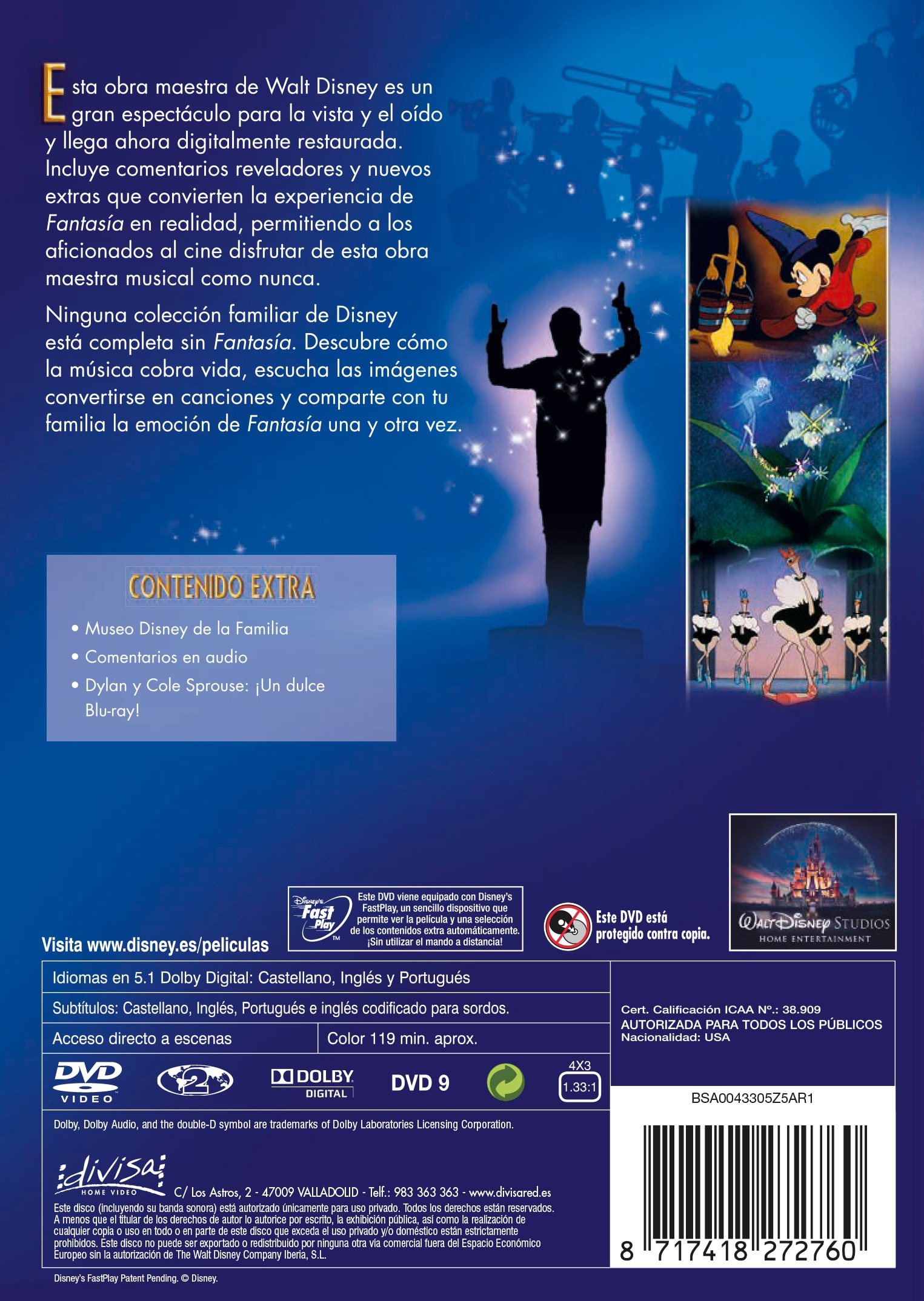 Fantasía (DVD) 2