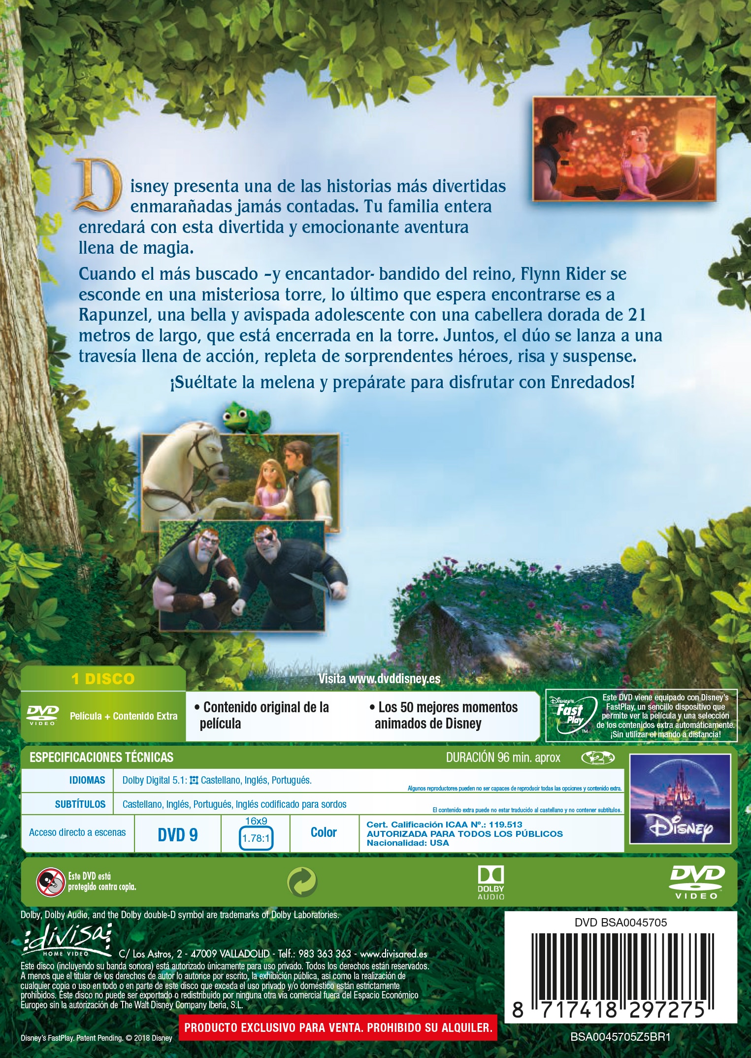 Enredados (Rapunzel) (DVD) 2