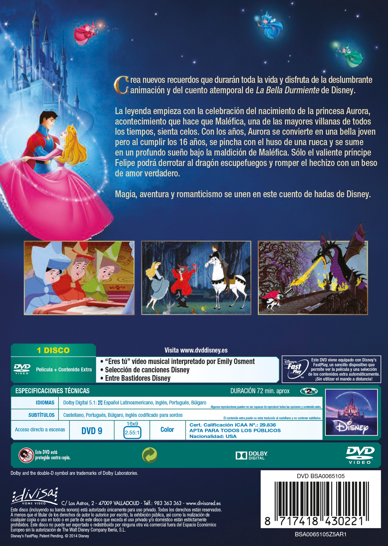La Bella Durmiente (DVD) 2