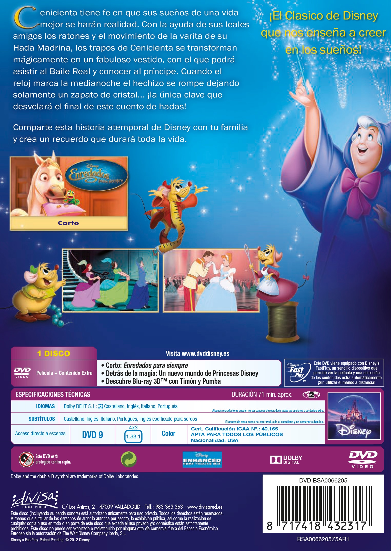 La Cenicienta (DVD) 2