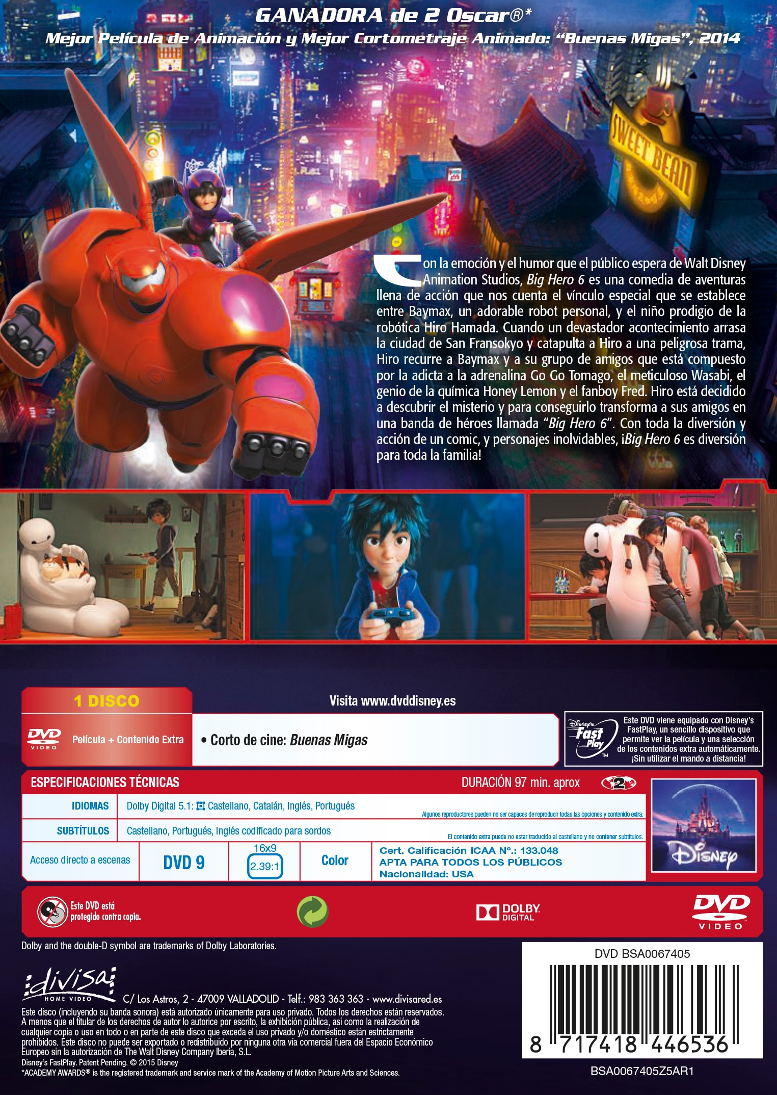 Big Hero 6 (DVD) 2