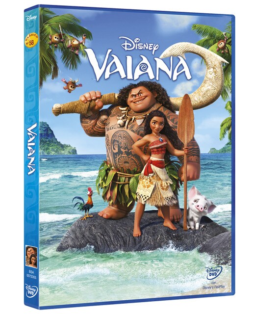 Imagen 0 de Vaiana (DVD)