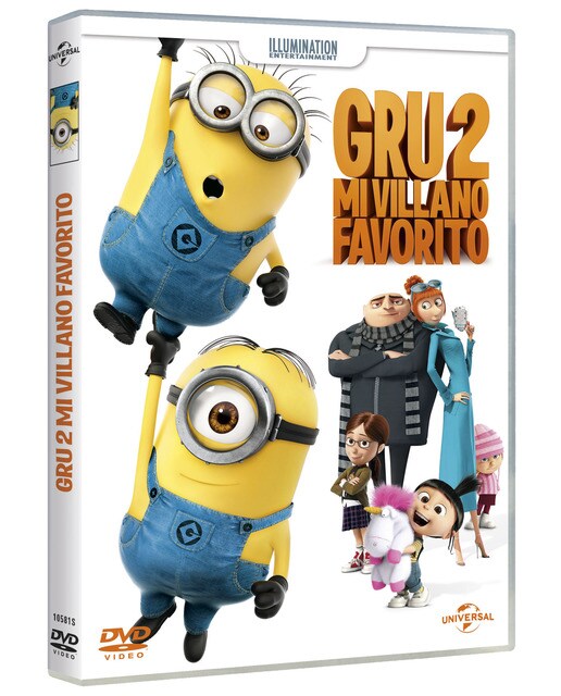 Imagen 0 de Gru 2: Mi villano favorito (DVD)
