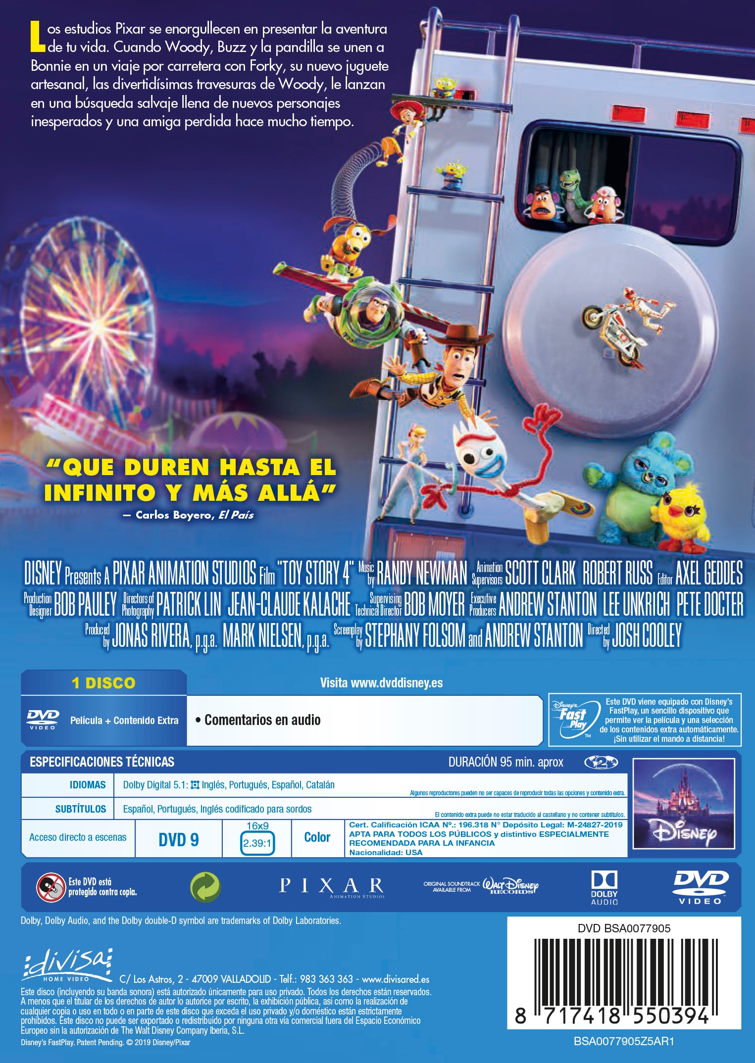 Toy Story 4 (DVD) 2